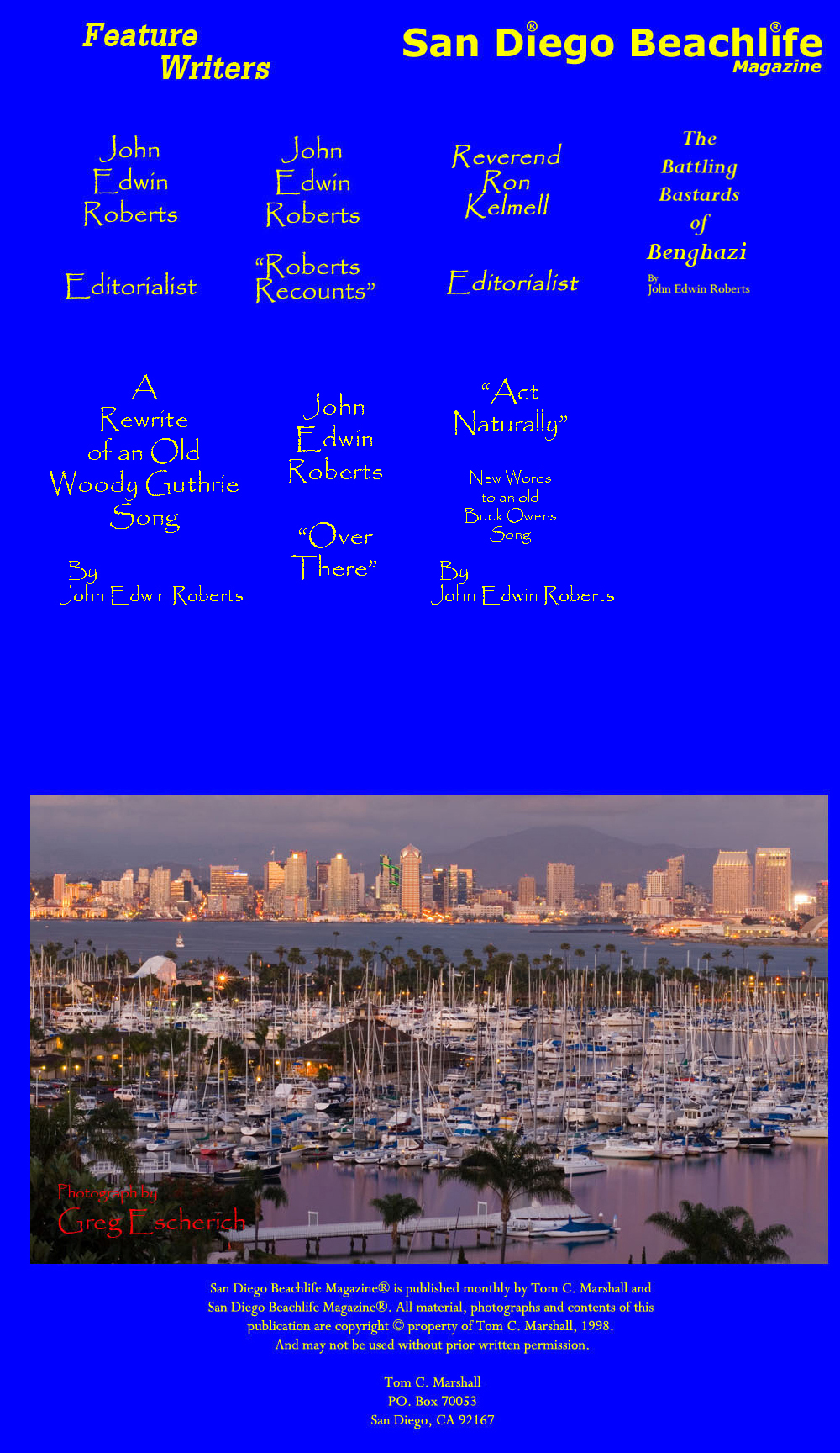 Feature Writers